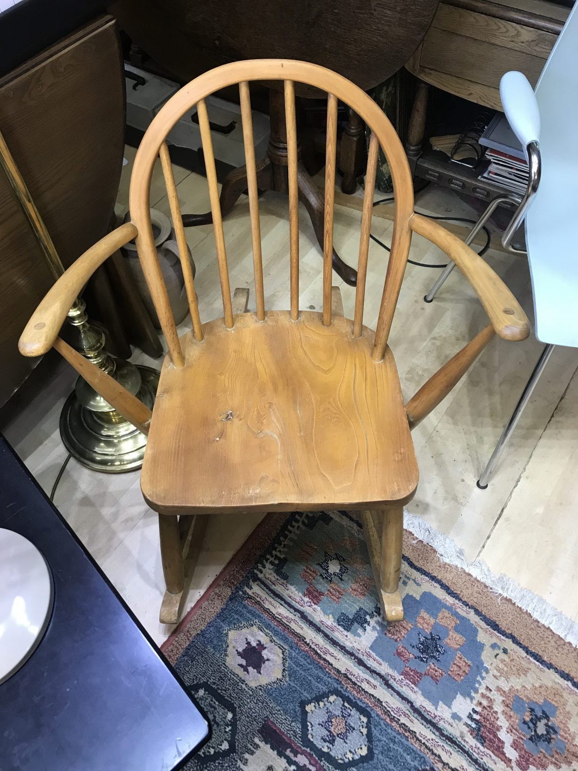 ercol childs rocking chair