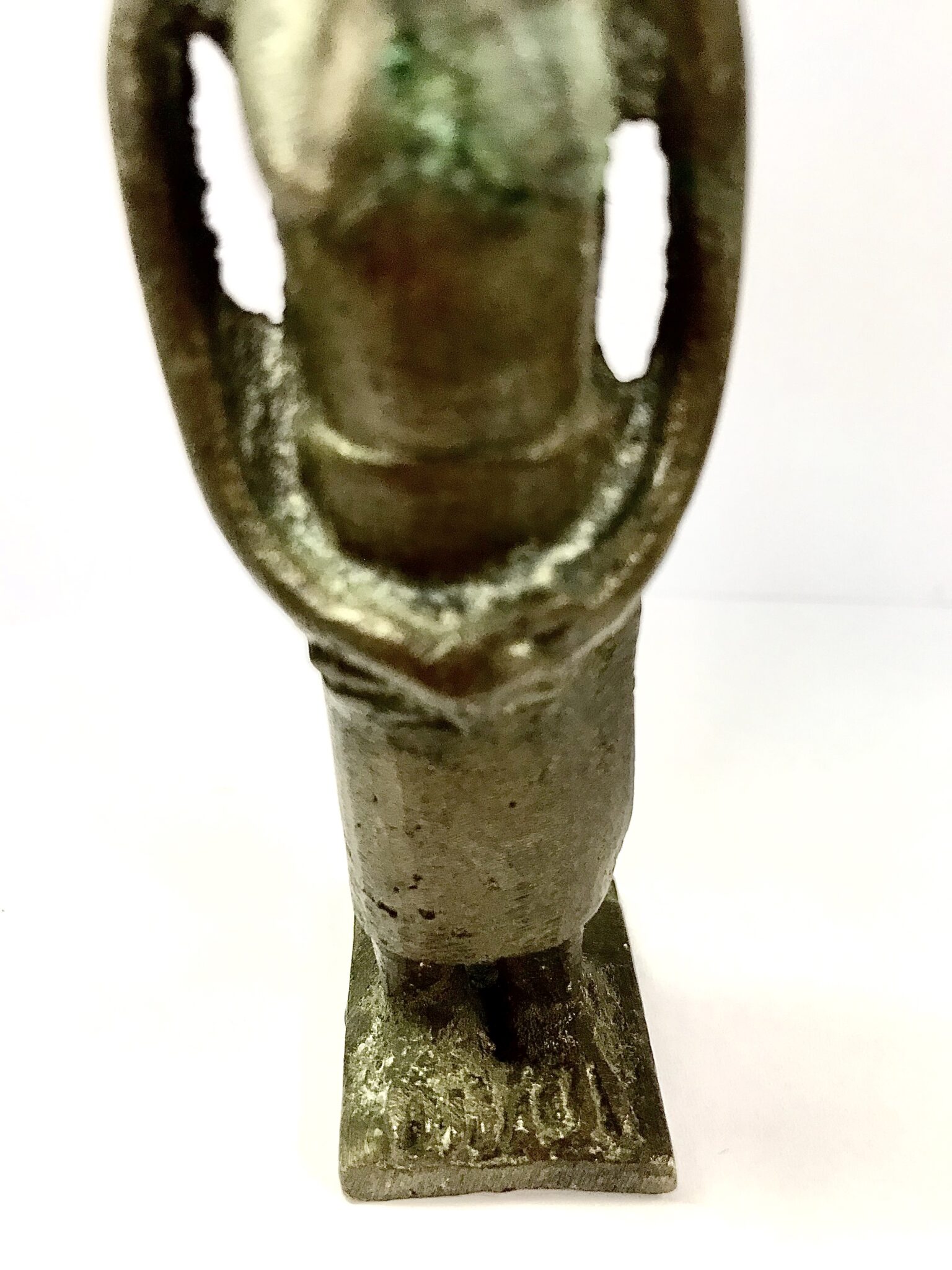 African Bronze Female figure