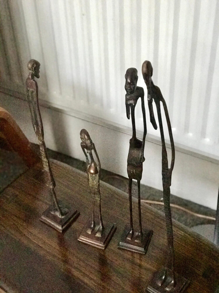African Bronze Figures 