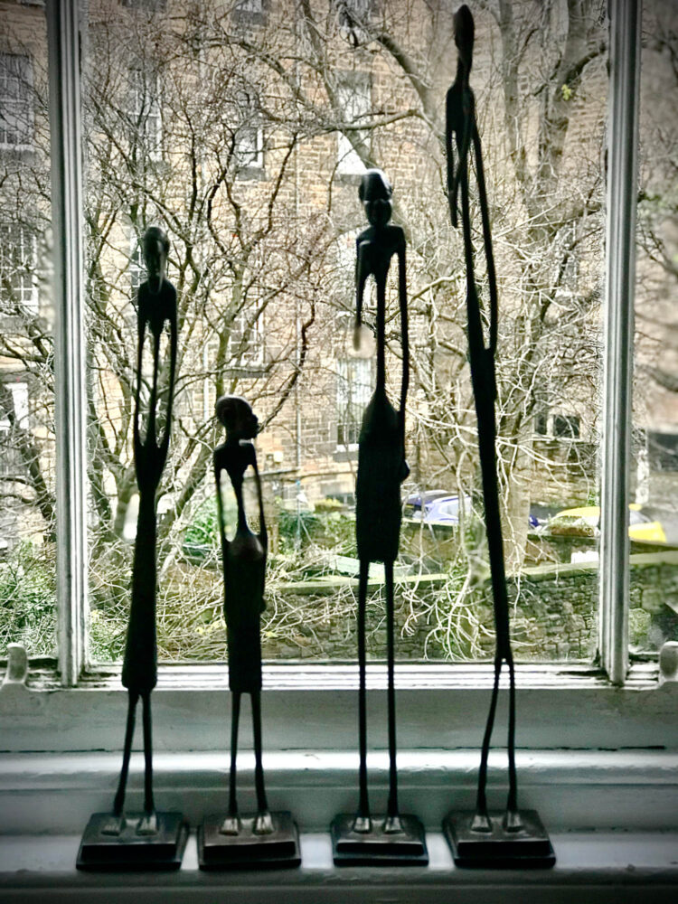 African Bronze Figure